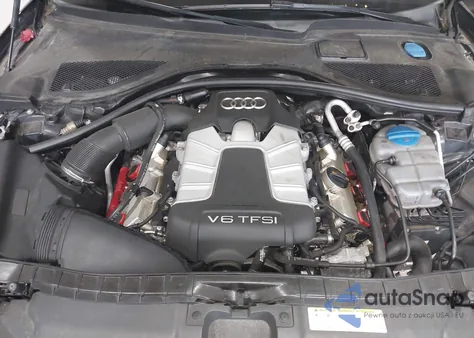 2013 Audi A6 3.0T Premium из США, поврежденный, VIN WAUGGAFC1DN093411